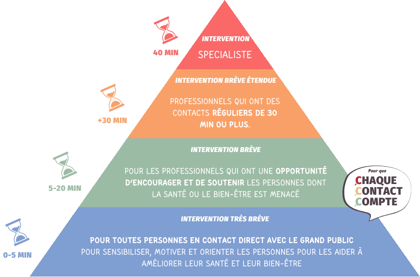 Modèle de la pyramide MECC