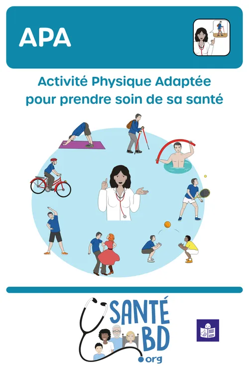 Illustration BD Santé Activité Physique