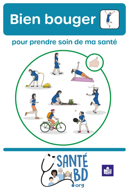 Illustration BD Santé Activité Physique