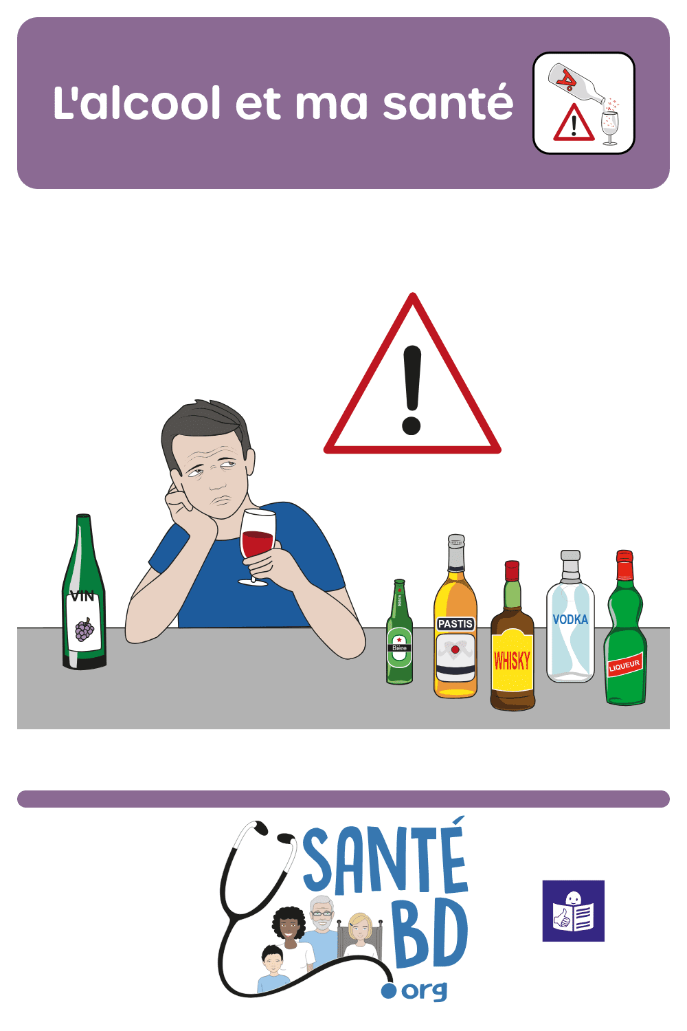 Illustration BD Santé Alcool