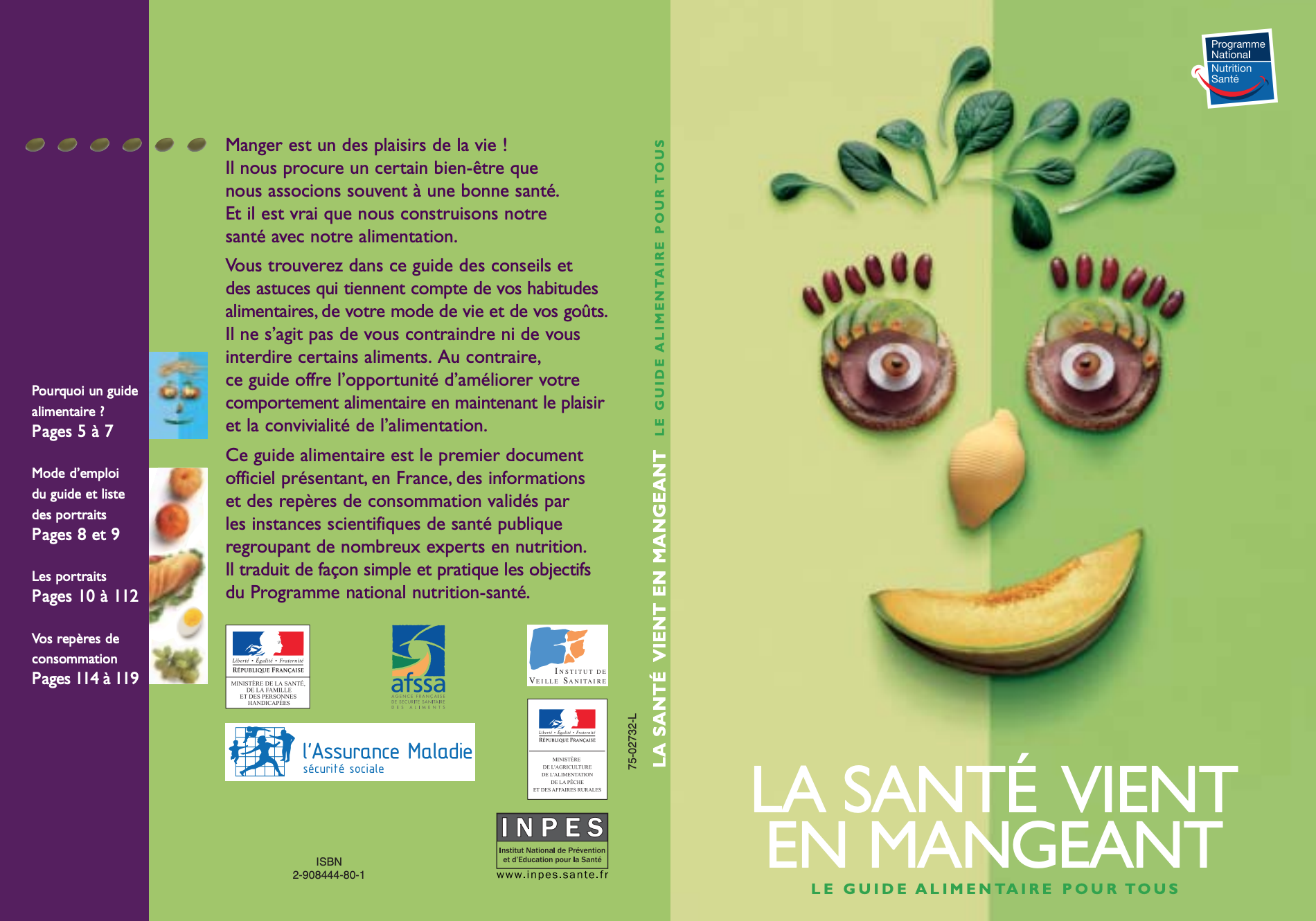 Illustration flyer Recommandations alimentaires en fonction du profil des patients