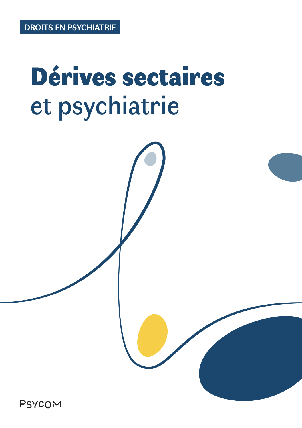 Illustration brochure Dérives sectaires et psychiatrie