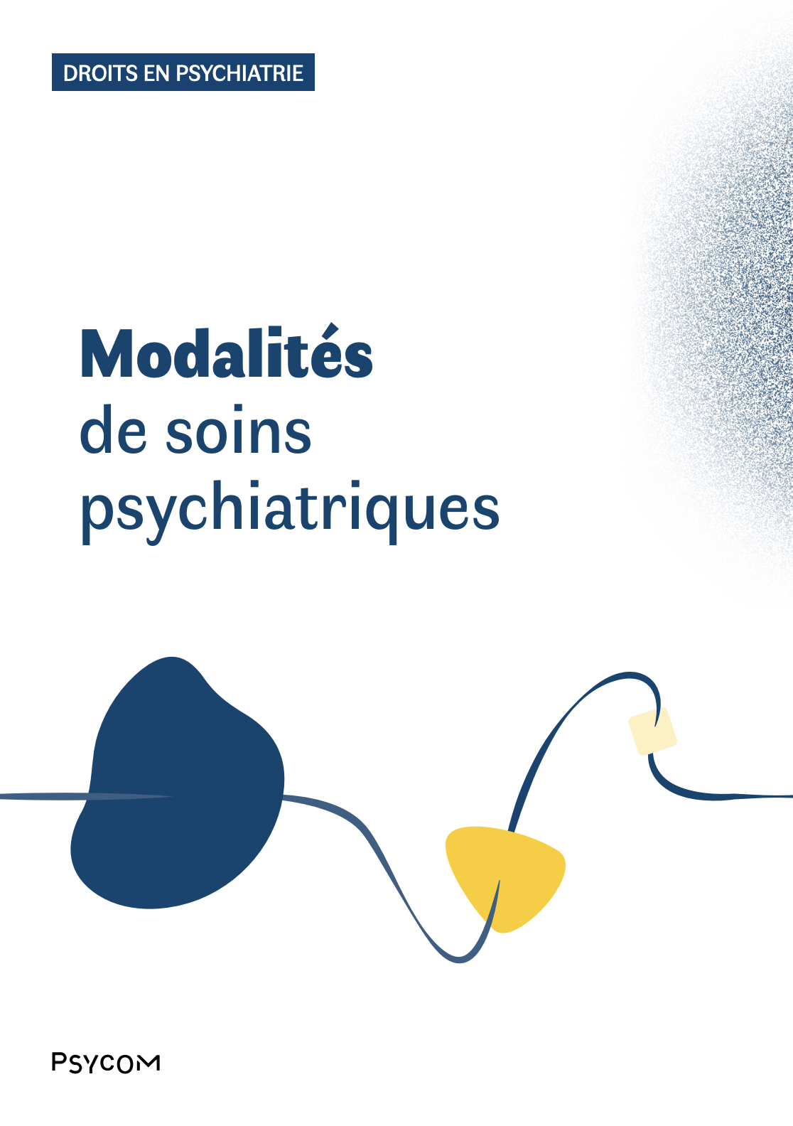 Illustration brochure Modalités de soins psychiatriques