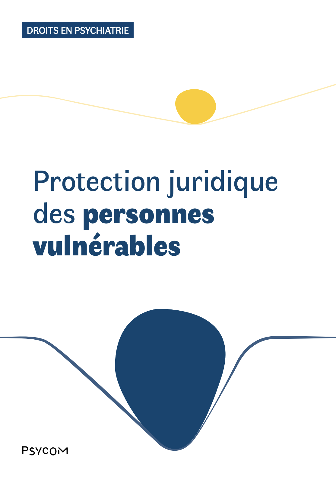 Illustration brochure Protection juridique des personnes vulnérables