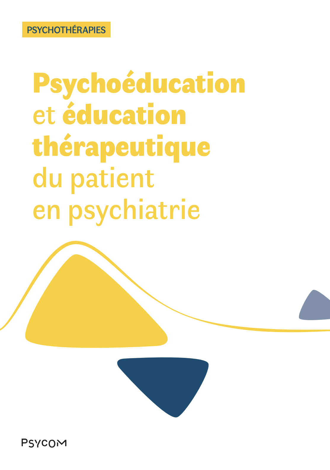 Illustration brochure Psychoéducation et éducation thérapeutique en psychiatrie