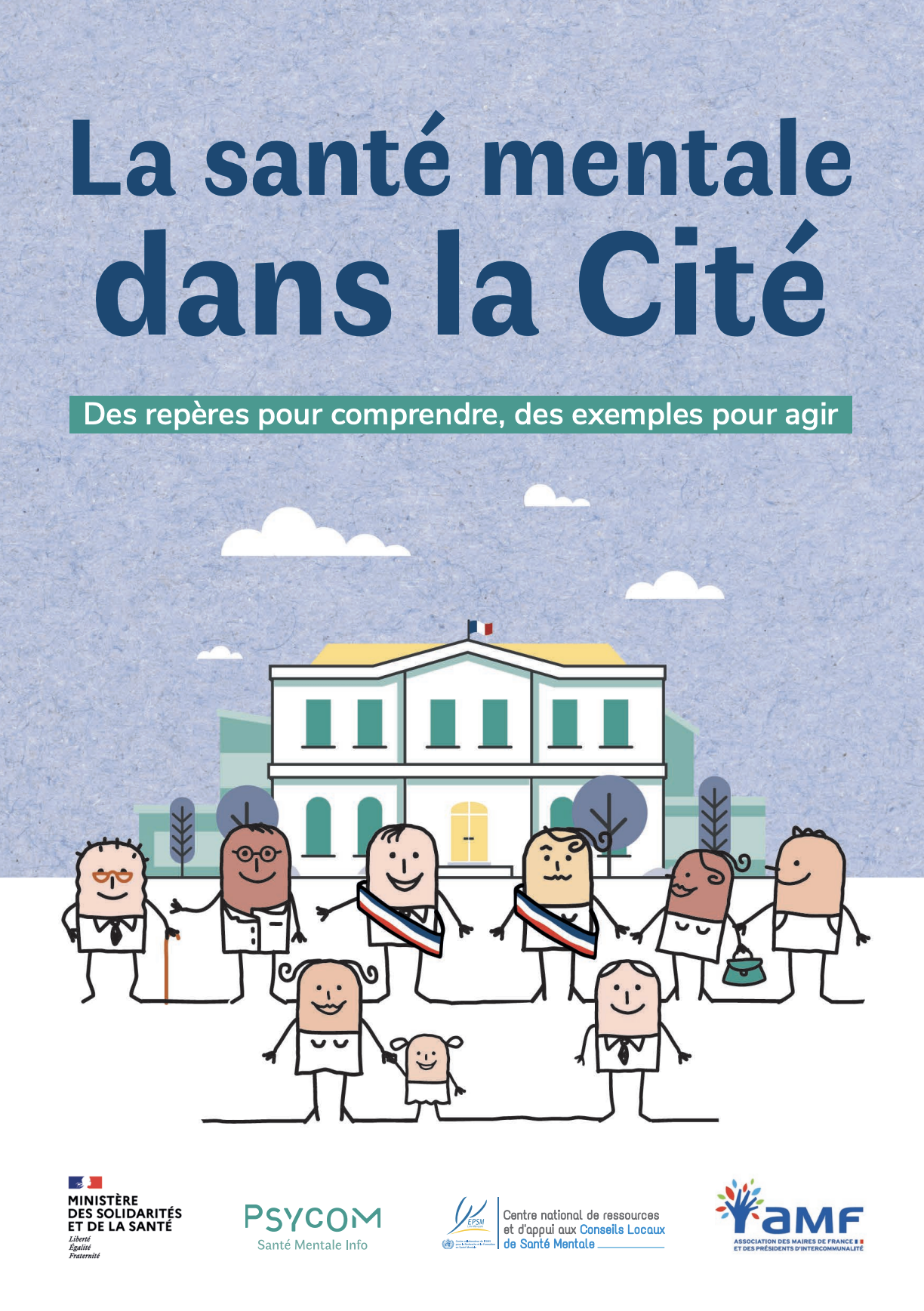 Illustration brochure Santé mentale dans la cité