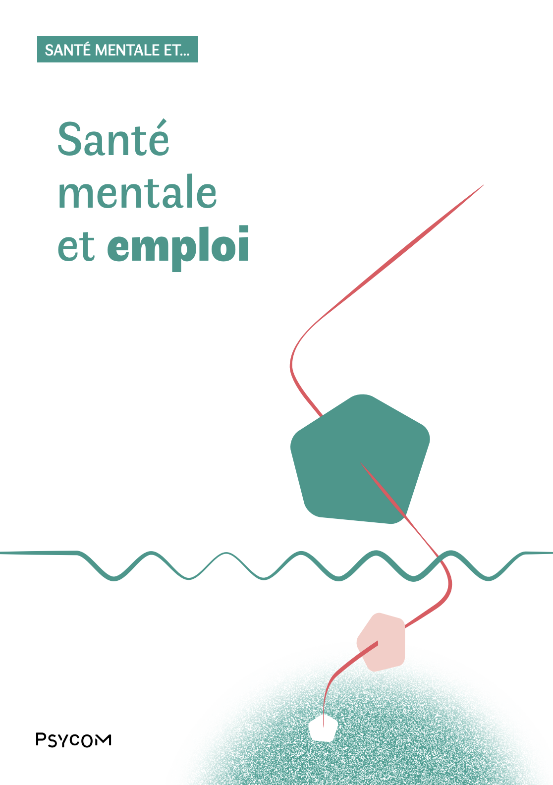 Illustration brochure Santé mentale et emploi