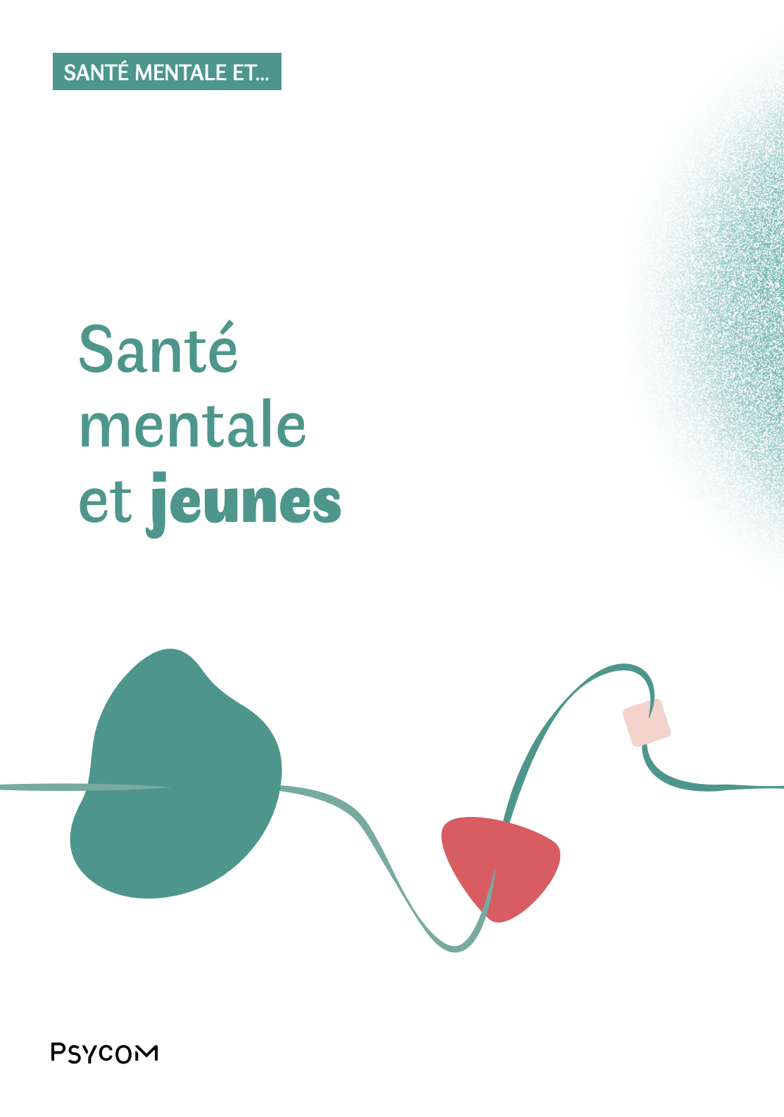 Illustration brochure Santé mentale et jeunes