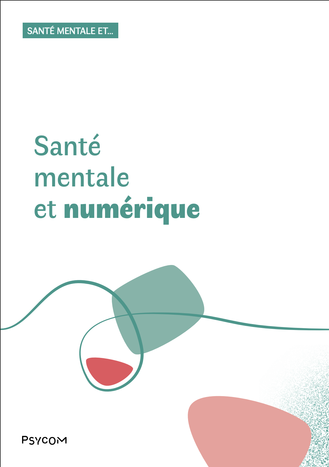 Illustration brochure Santé mentale et numérique