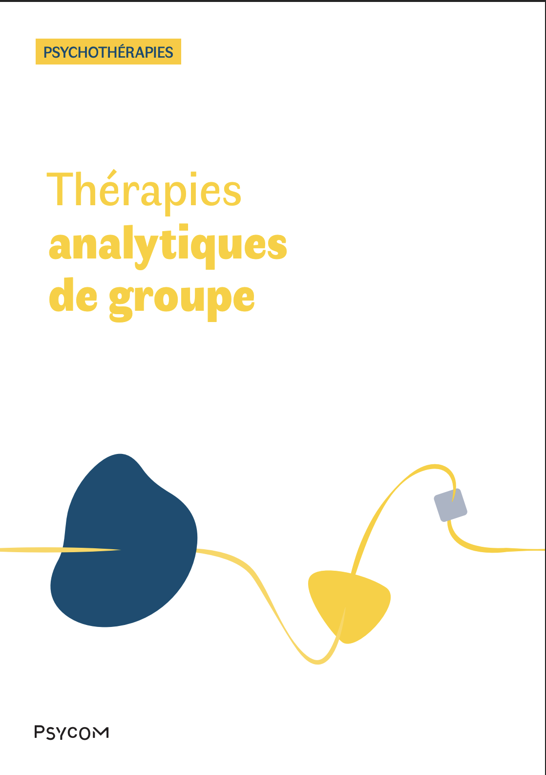 Illustration brochure Thérapies Analytique de Groupe