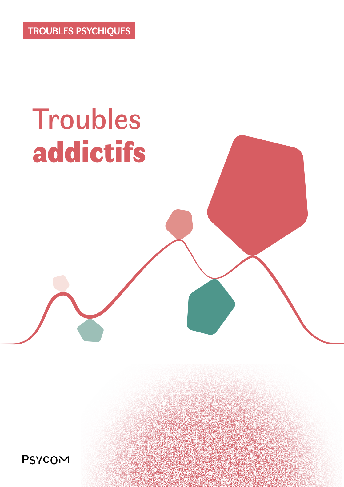 Illustration brochure Troubles Addictifs