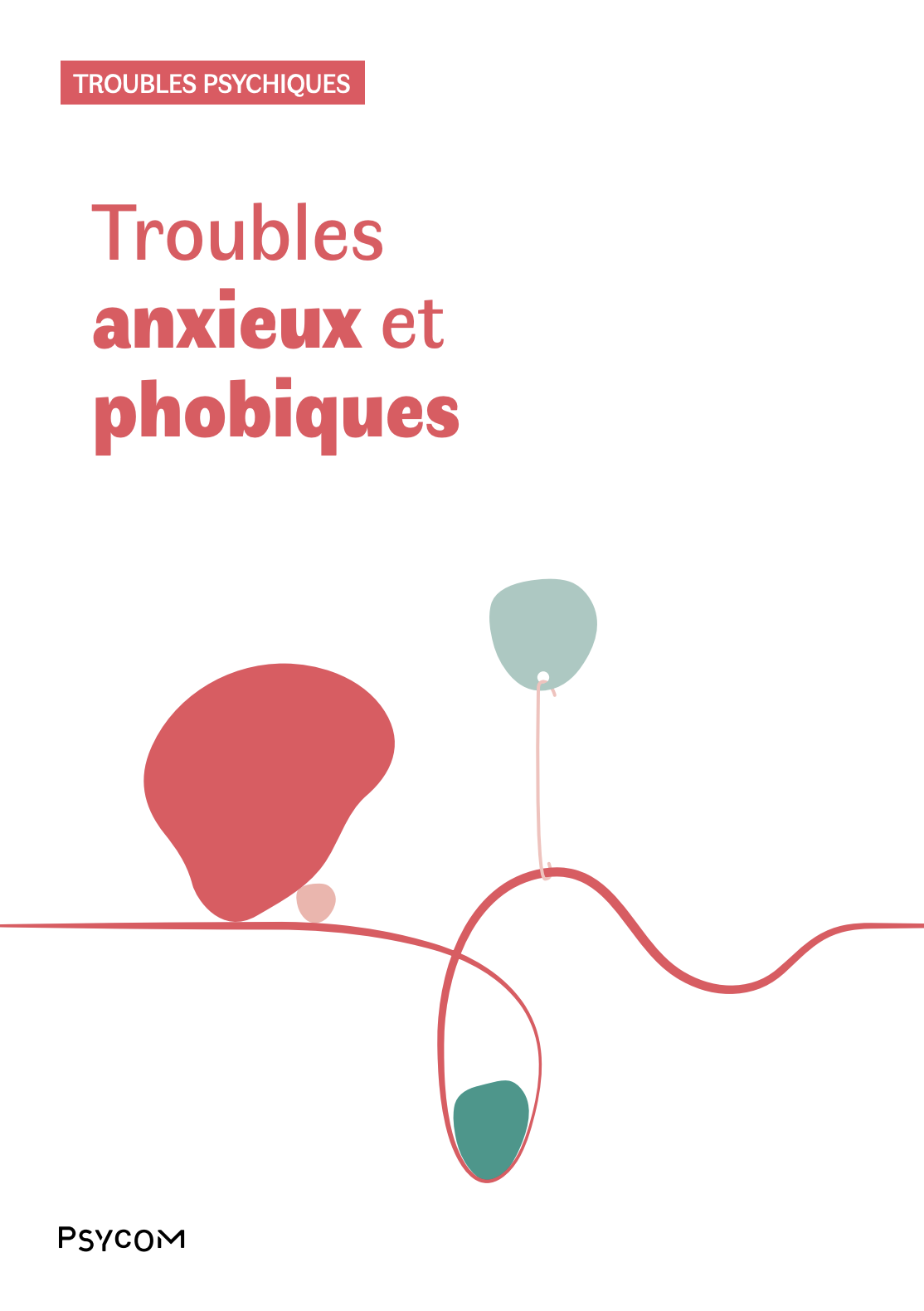 Illustration brochure Troubles Anxieux et Phobiques