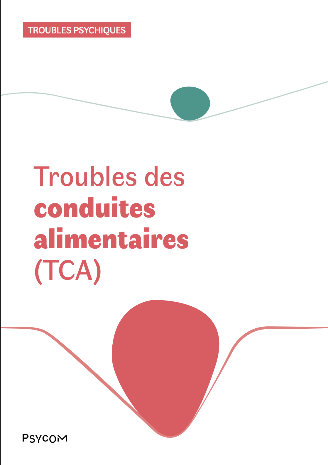 Illustration brochure Troubles des conduites alimentaires
