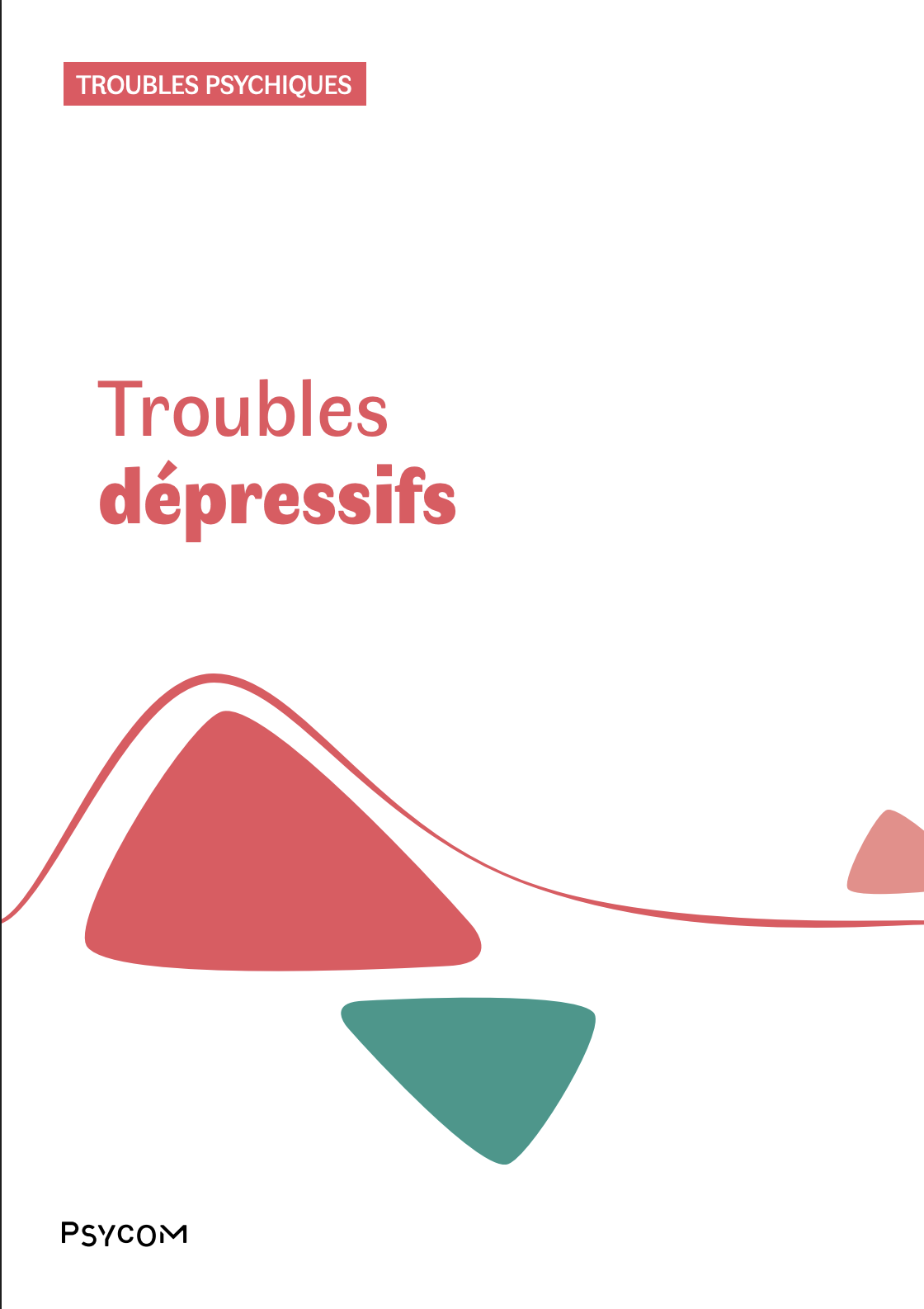 Illustration brochure Troubles Dépressifs