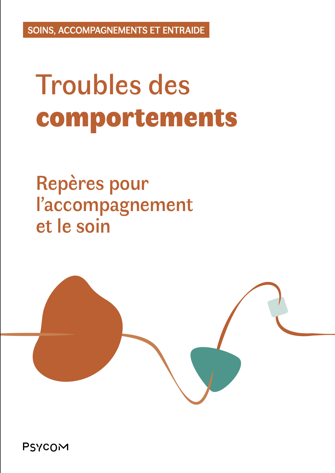 Illustration brochure Troubles des comportements