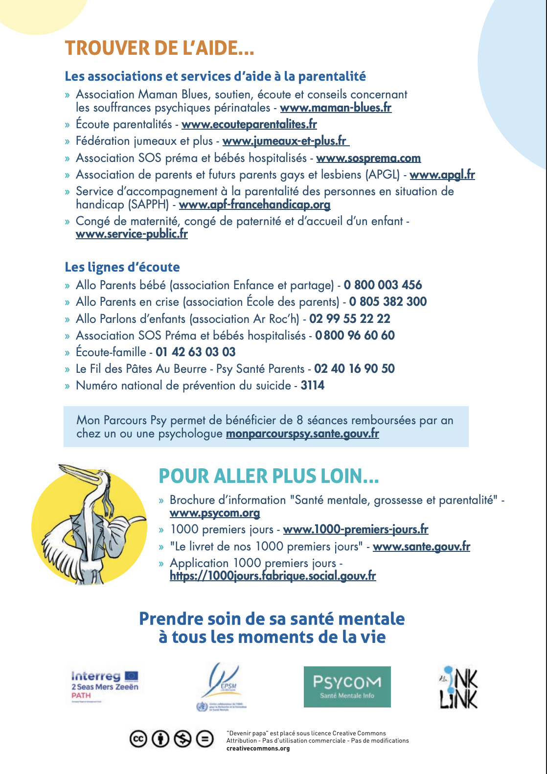 Illustration Trouver de l’aide en Santé Mentale